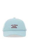 Drôle De Monsieur Blue Slogan Hat In Azure