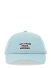 Drôle De Monsieur Blue Slogan Hat In Azure