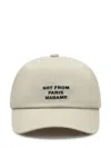 Drôle De Monsieur Logo Cap In White