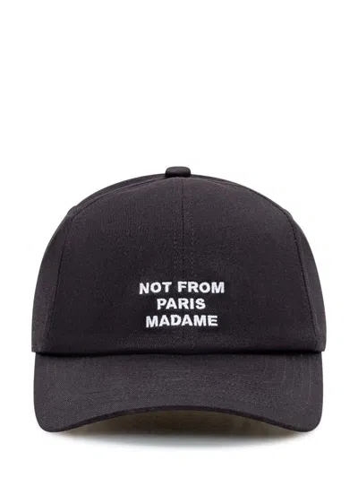 Drôle De Monsieur Logo Cap In Brown