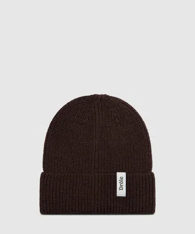 Drôle De Monsieur Beanie In Brown