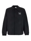Drôle De Monsieur Black Jacket With Logo