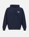 Drôle De Monsieur Drole De Monsieur Blue Hoodie Slogan Cotton Sweatshirt