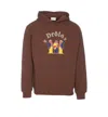 Drôle De Monsieur Le Crillon Hoodie In Brown