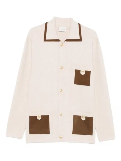 DRÔLE DE MONSIEUR BUTTONED-POCKET CARDIGAN