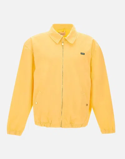 Drôle De Monsieur Le Blouson Cotton Jacket In Yellow