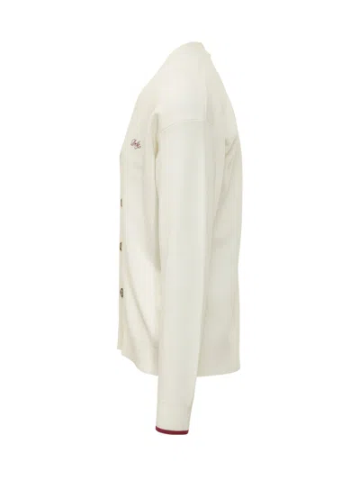 Drôle De Monsieur Drole De Monsieur Chic Cardigan For Fall/winter 2026 In Off White