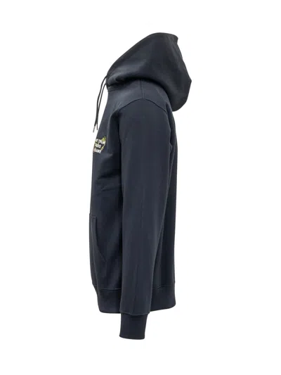 Drôle De Monsieur Drole De Monsieur Chic Embroidered Sweatshirt In Navy