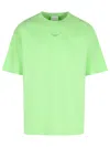 Drôle De Monsieur Drole De Monsieur 'classique' Green Cotton T Shirt