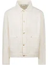 Drôle De Monsieur Off-white 'la Veste Denim Médicis' Denim Jacket In White