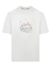 Drôle De Monsieur Drole De Monsieur Le T Shirt Cocktails In Off White