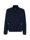 Drôle De Monsieur Corduroy Collar Jacket In Blue