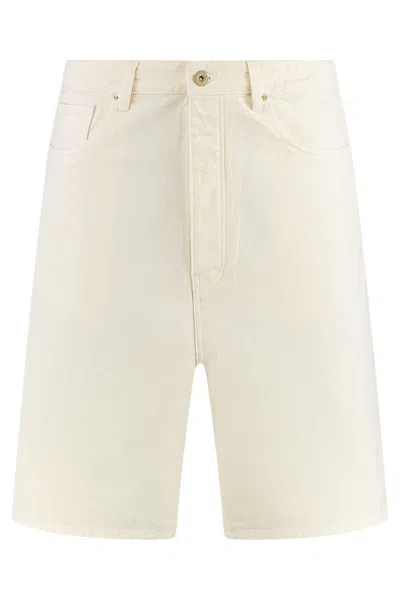 DRÔLE DE MONSIEUR DRÔLE DE MONSIEUR COTTON BERMUDA SHORTS