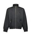 Drôle De Monsieur Track Jacket Flap Pockets In Black