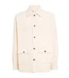 Drôle De Monsieur Cotton Corduroy Overshirt In Multi