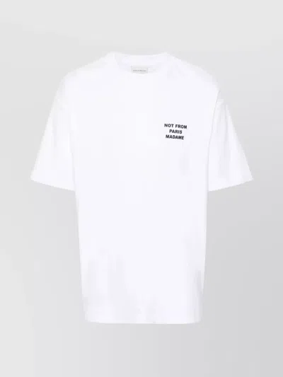 DRÔLE DE MONSIEUR COTTON CREW NECK T-SHIRT