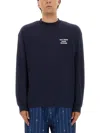 Drôle De Monsieur Le Slogan T-shirt In Blue