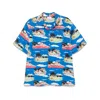 Drôle De Monsieur Multicolor Country Club Short-sleeved Shirt