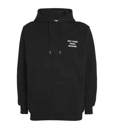 DRÔLE DE MONSIEUR COTTON SLOGAN HOODIE