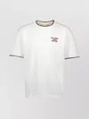 Drôle De Monsieur 'le T-shirt Slogan' White Crewneck T-shirt With Slogan Print On Front And Rear In White