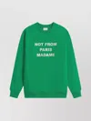 Drôle De Monsieur Drole De Monsieur Sweatshirt With Print In Green