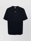 Drôle De Monsieur Black Classic Nfpm T-shirt With Logo Print In Cotton Blend Man In Black