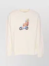 Drôle De Monsieur Crewneck Graphic Print Sweater