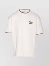 Drôle De Monsieur 'le T-shirt Slogan' White Crewneck T-shirt With Slogan Print On Front And Rear
