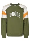 Drôle De Monsieur Sweater Drole De Monsieur Men Color Kaki