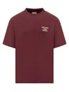 Drôle De Monsieur Drole De Monsieur T-shirt Not From Paris Madame In Burgundy