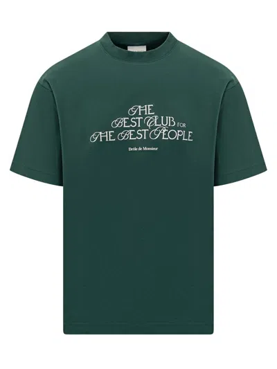 Drôle De Monsieur Drole De Monsieur T-shirt The Best Club In Green