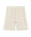 Drôle De Monsieur Elastic Waist Shorts In White