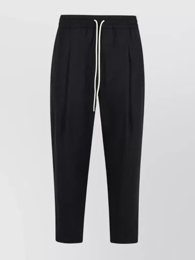 DRÔLE DE MONSIEUR ELASTIC WAISTBAND JOGGER PANTS POCKETS
