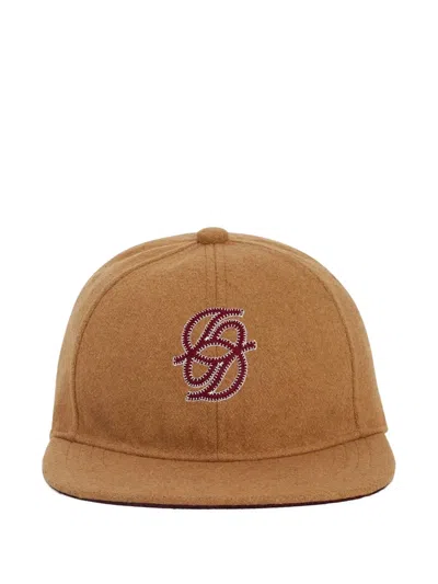 Drôle De Monsieur La Casquette Monogramme In Brown