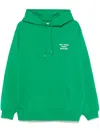 Drôle De Monsieur Drole De Monsieur Sweatshirt With Written Embroidery In Green