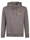 Drôle De Monsieur Logo-embroidered Cotton Hoodie In Multi