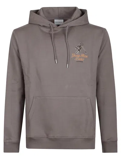 Drôle De Monsieur Grand Hotel Sweatshirt In Gray
