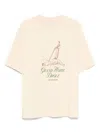 Drôle De Monsieur Drole De Monsieur Grand Hotel White T Shirt In Pink