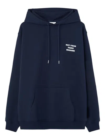 Drôle De Monsieur Drole De Monsieur Essentials Mini Sweater For Men In Blue
