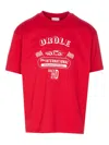 Drôle De Monsieur La Race On Ice Graphic Print T-shirt In Red