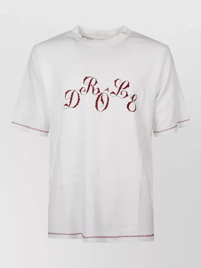 Drôle De Monsieur Drole De Monsieur T-shirt Man In White