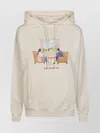 DRÔLE DE MONSIEUR GRAPHIC PRINT HOODIE POCKET