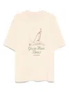 Drôle De Monsieur Drole De Monsieur Grand Hotel White T Shirt In Neutral