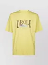 Drôle De Monsieur Graphic Print Tennis Court T-shirt