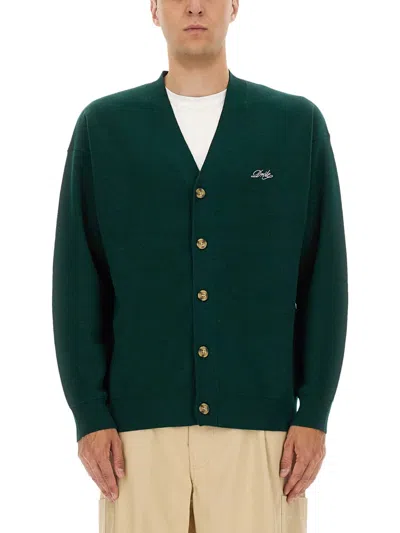 Drôle De Monsieur Green Merino Wool Sweaters