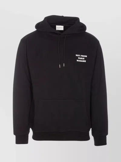 DRÔLE DE MONSIEUR HOODED SWEATER KANGAROO POCKET