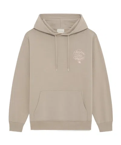 Drôle De Monsieur Hooded Sweater In Nude