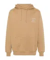 Drôle De Monsieur Le Hoodie Slogan Calligraphy Hoodie In Nude