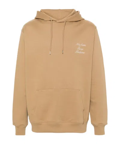 DRÔLE DE MONSIEUR DRÔLE DE MONSIEUR SLOGAN EMBROIDERED HOODIE
