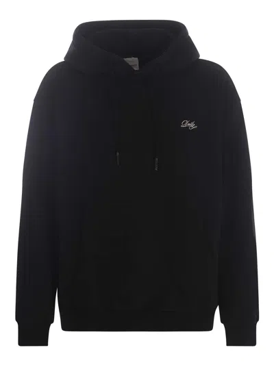 Drôle De Monsieur Sweatshirt In Black